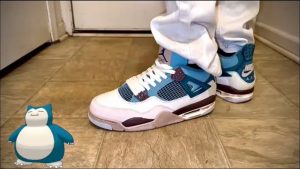 Nike Air Jordan 4 Reps "Snorlax Custom"