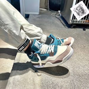 Nike Air Jordan 4 Reps "Snorlax Custom"